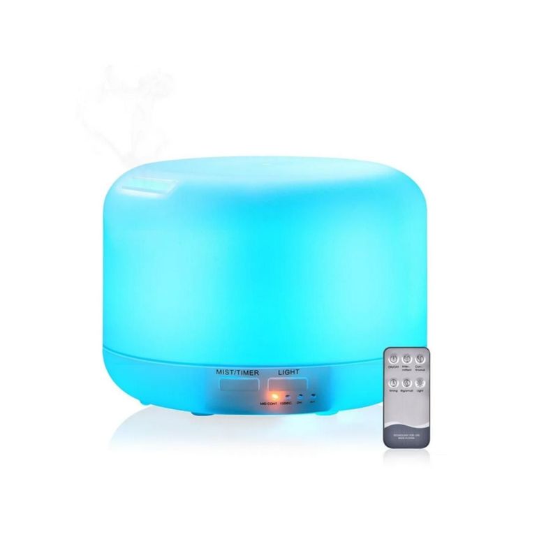 Humidificadores Lampara Led Humidificador Aire Aroma Difusor Blanco-0