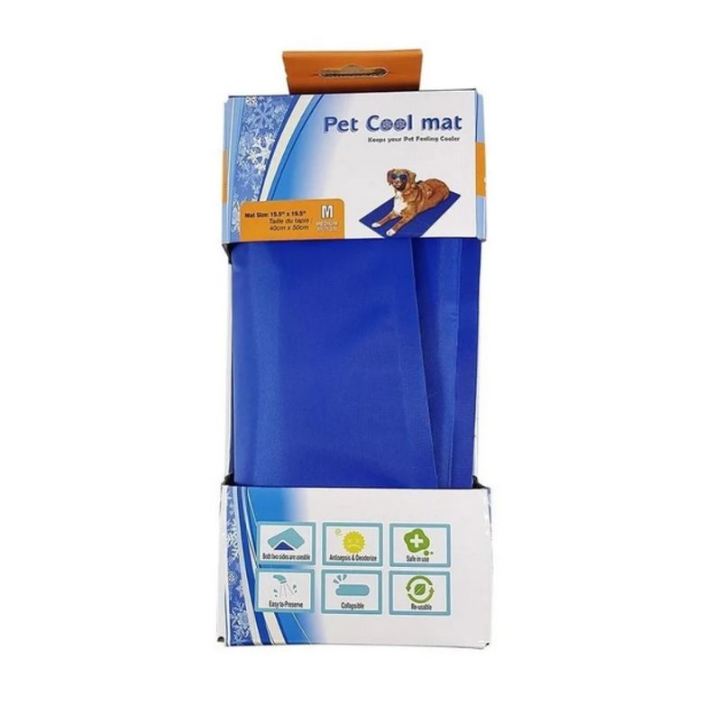 Manta Refrescante Para Mascotas Enfriadora Cama Mat Segura-1