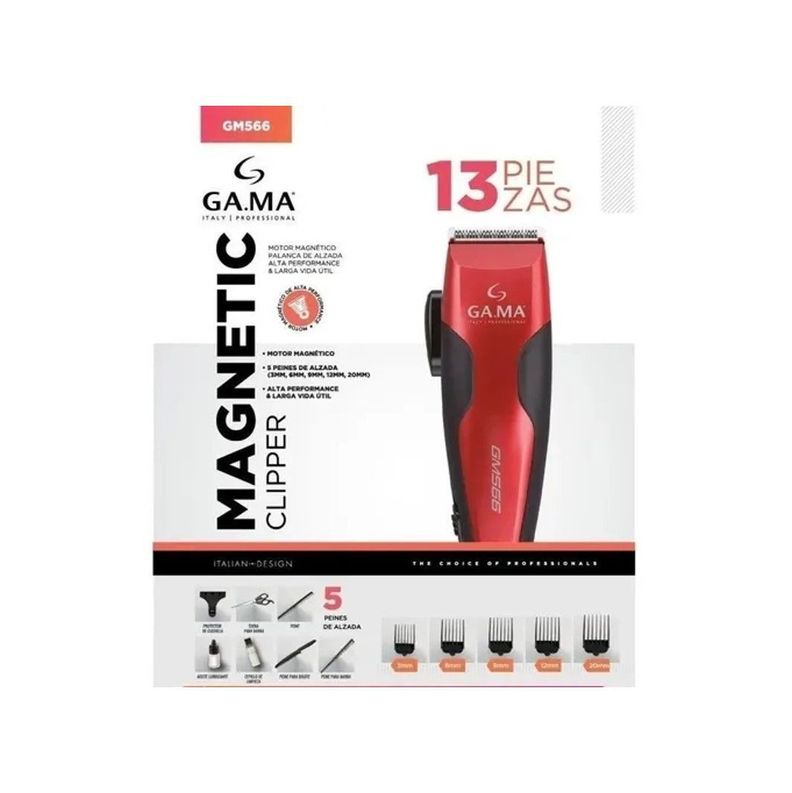 MAQUINA CORTAPELOS GAMA 566 13 ACCESORIOS CLIPPER-4