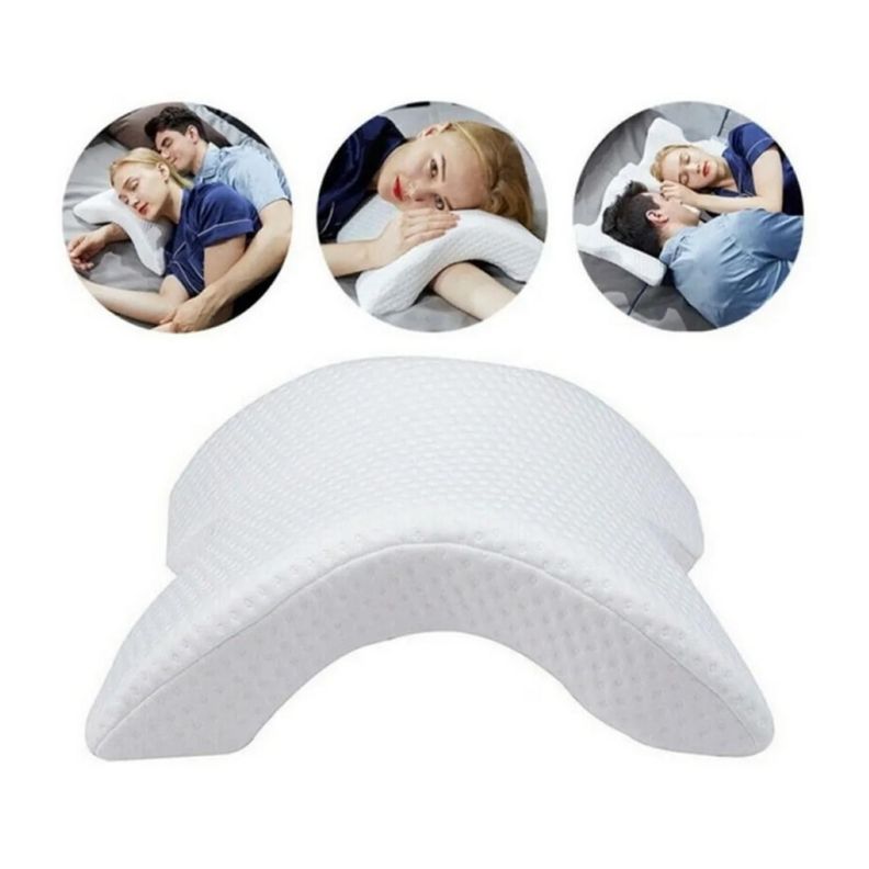 Almohada Memory Para Brazo Ortopedica Cojin Curvo Portabrazo-1