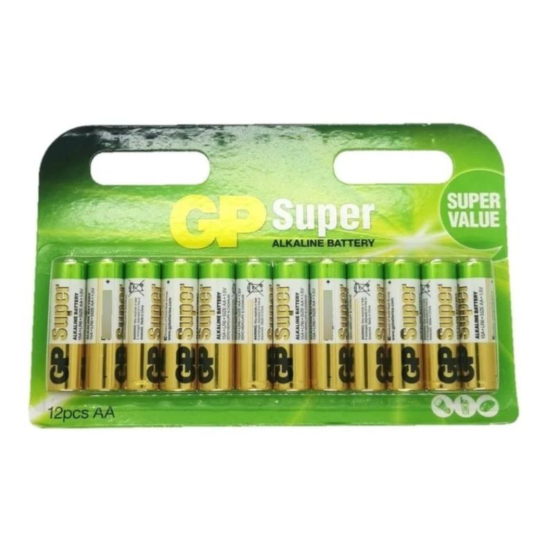 Pilas Doble Aa X 12 Pcs Alcalina Pack-0