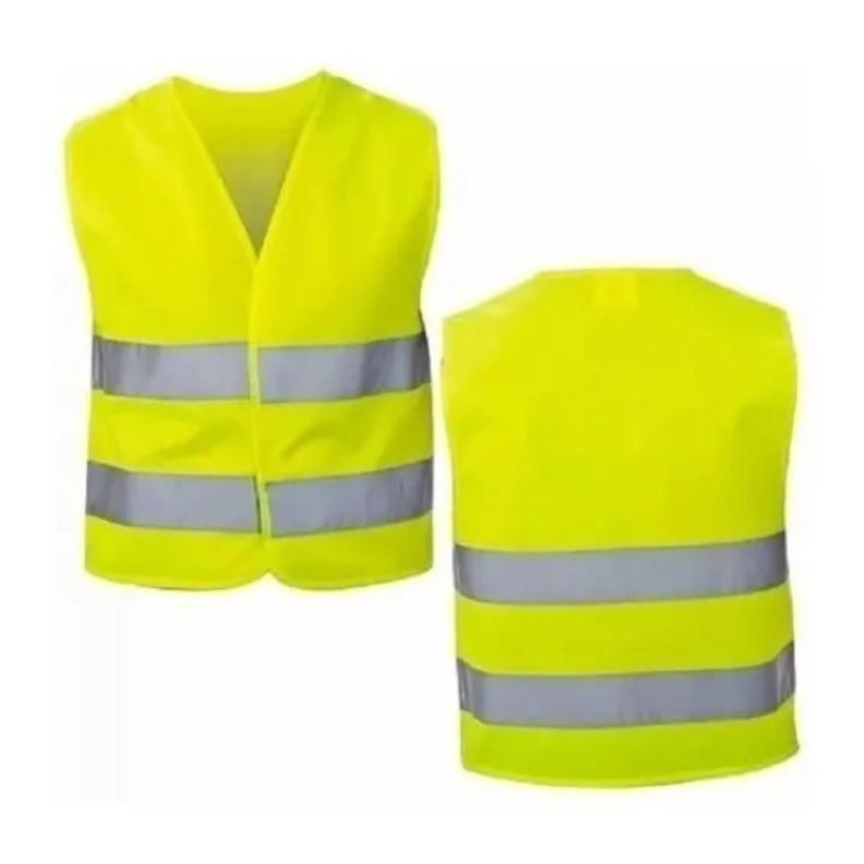 Chaleco Reflectante Seguridad Amarillo Reglamentario -1
