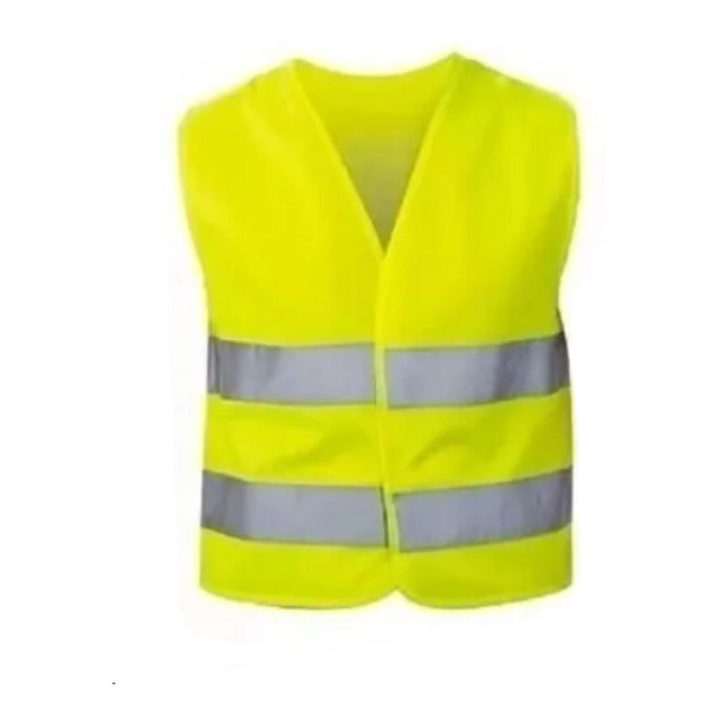 Chaleco Reflectante Seguridad Amarillo Reglamentario -0