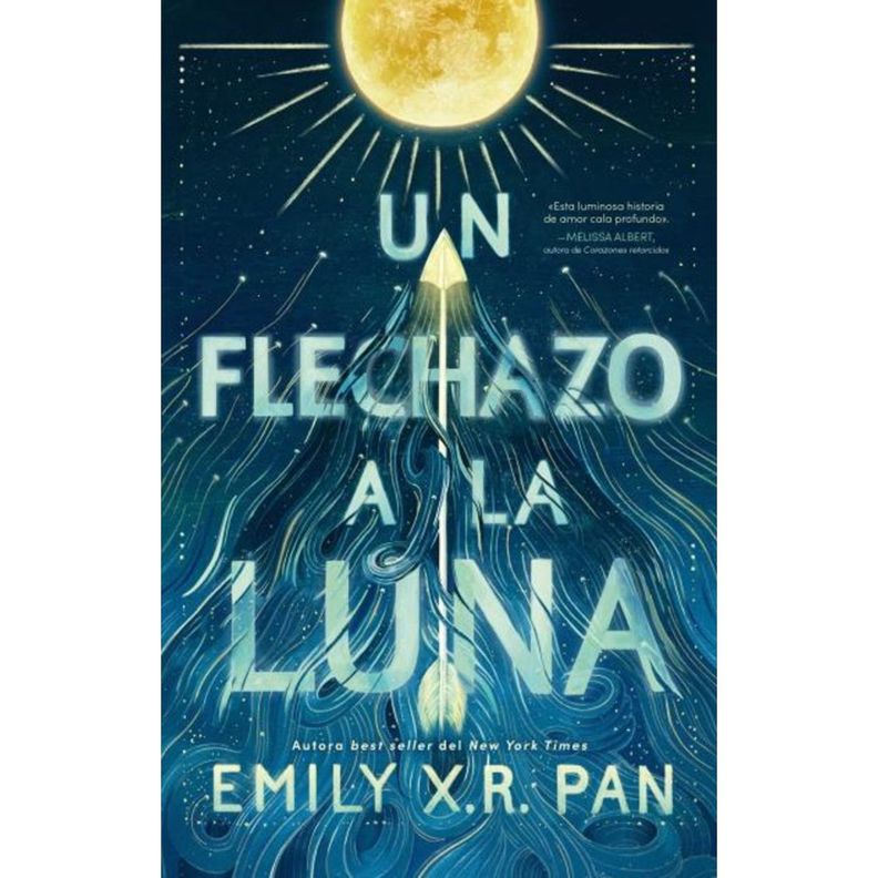 Un Flechazo A La Luna Blanco
