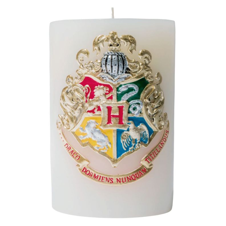 Harry Potter Vela Esculpida Insignia Hogwarts-0