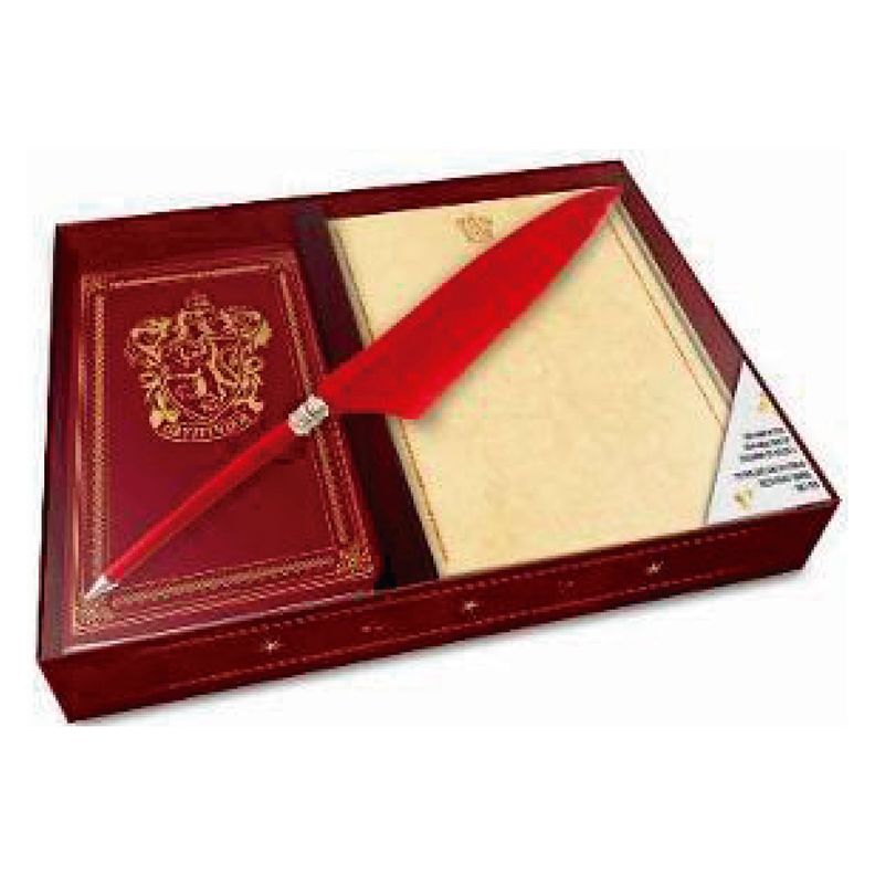 Harry Potter: Gryffindor Set De Escritorio ( Con Bolígrafo )-0