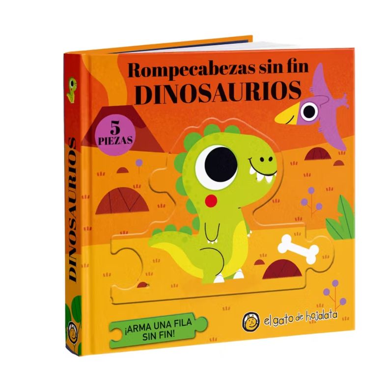 Rompecabezas Sin Fin: Dinosaurios Blanco