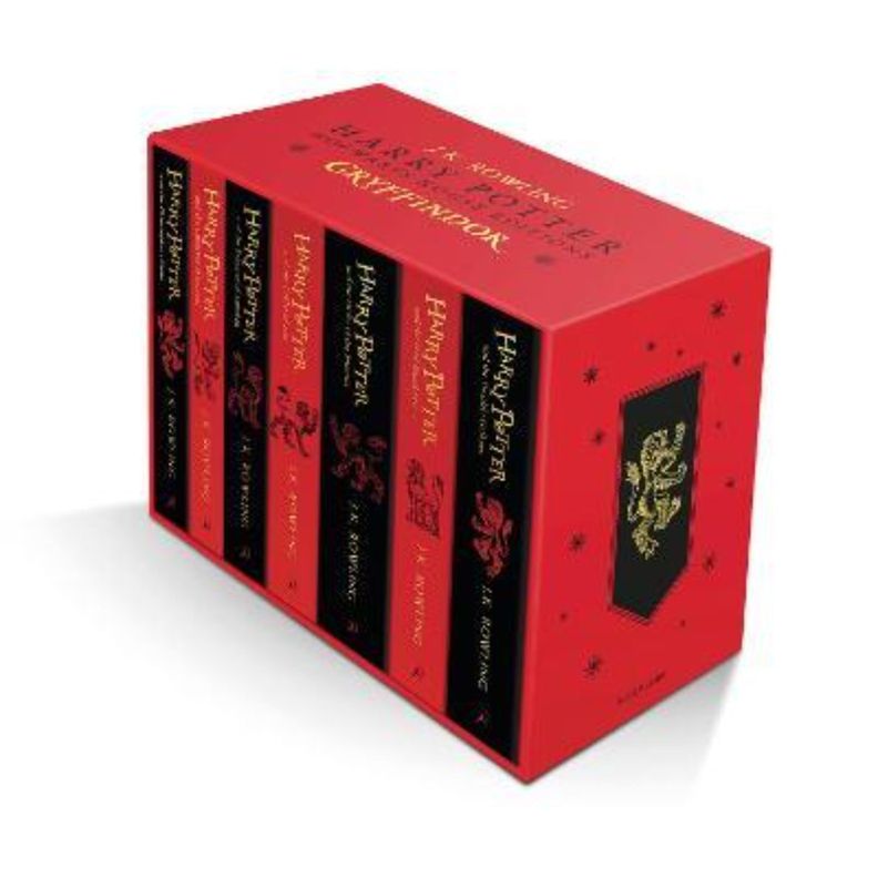 Harry Potter Gryffindor House Editions Paperback Box Set-0