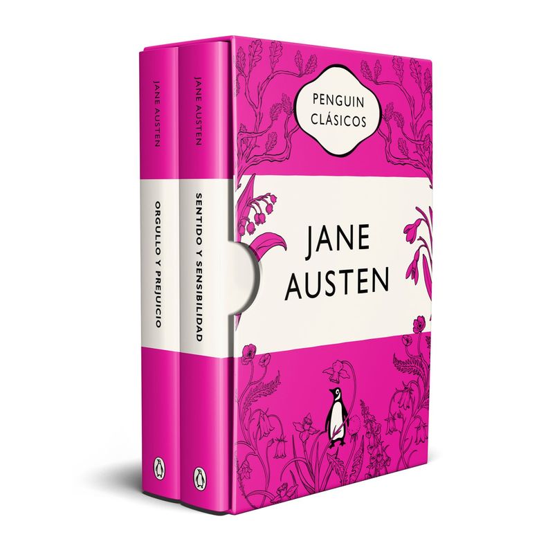 Estuche Jane Austen (Orgullo-Sentido) Blanco