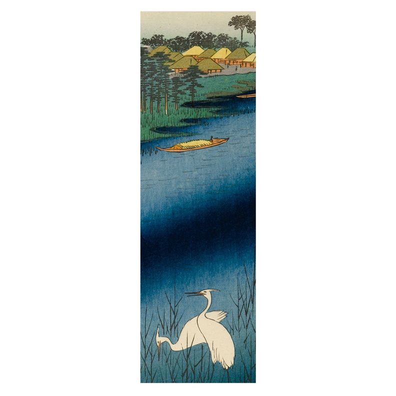 Marcapágina Utagawa Hiroshige: Sakasai Ferry-0