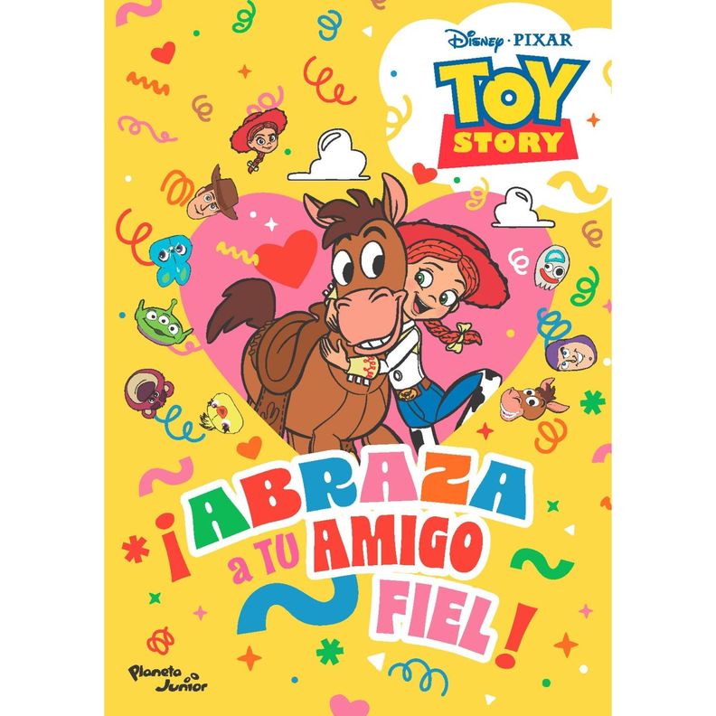 Abraza A Tu Amigo Fiel. Toy Story 5 Blanco
