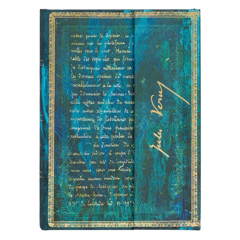 Libreta Verne, Twenty Thousand Leagues Midi Tapa Dura Blanco
