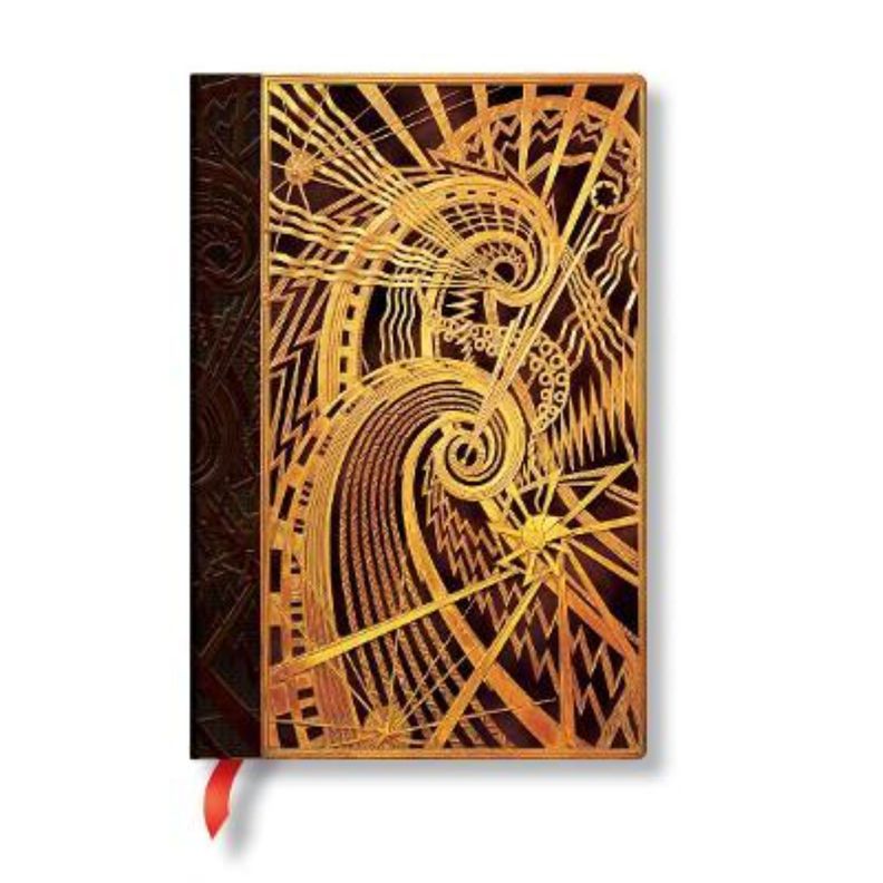 Libreta New York Deco The Chanin Spiral, Mini Tapa Dura-0