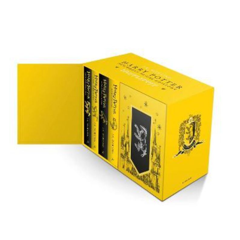 Harry Potter Hufflepuff House Editions Hardback Box Set-0