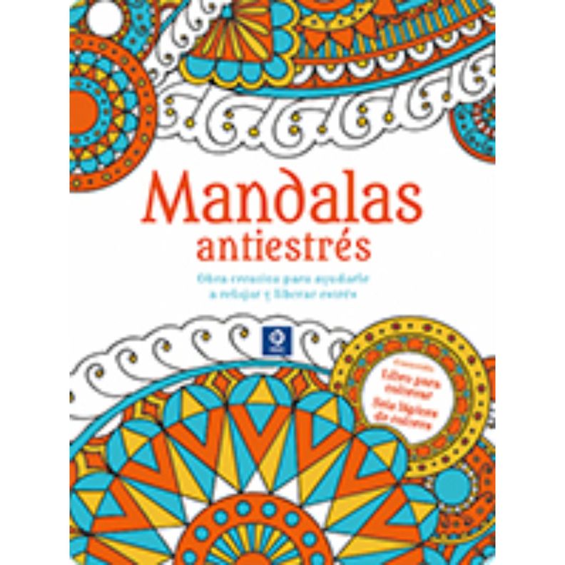 Mandalas Antiestres (M. Creativos + Lata Y Colores) Blanco