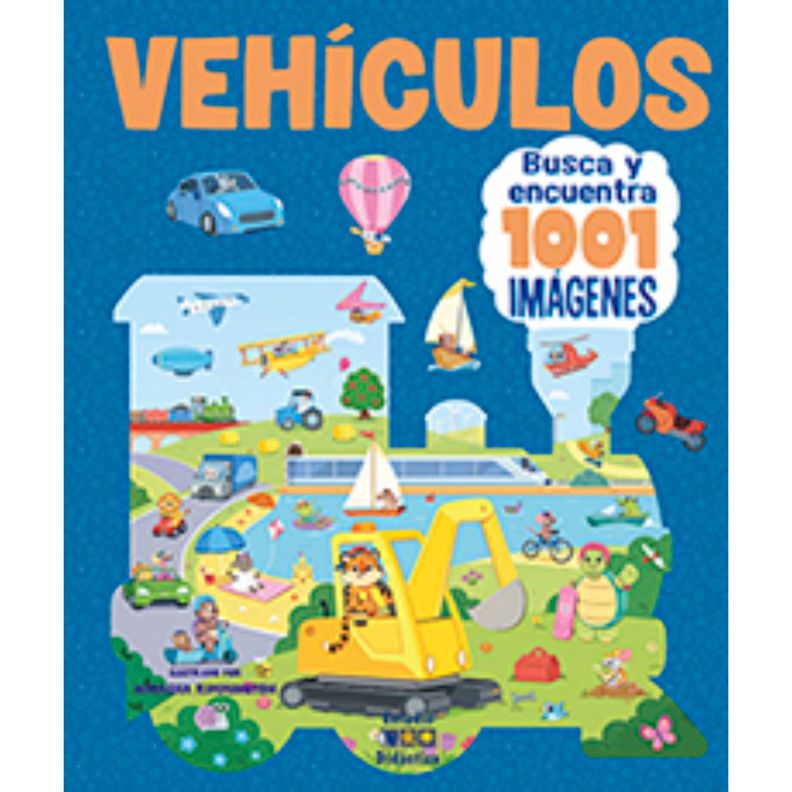 1001 Vehiculos 2025 -Busca Y Encuentra...- Blanco