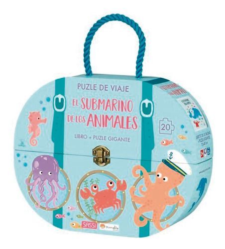 Libro y Puzzle El Submarino De Los Animales-0