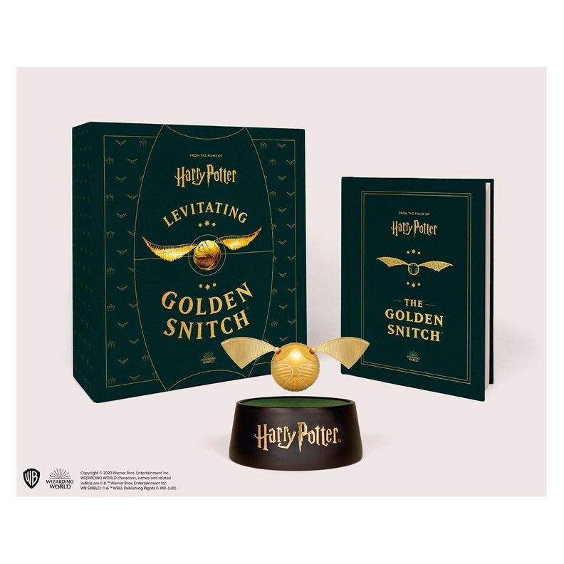 Harry Potter Levitating Golden Snitch-0