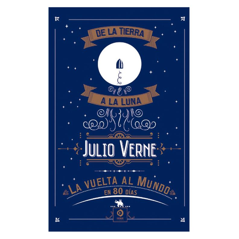 La Vuelta Al Mundo En 80 Dias - De La Tierra A La Luna Blanco