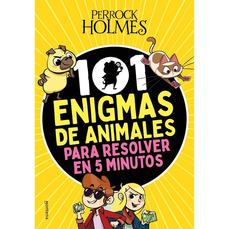 Perrock Holmes 101 Enigmas De Animales Blanco