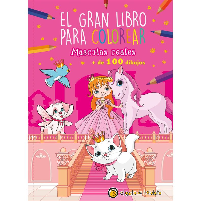 El Gran Libro Para Colorear Mascotas Reales