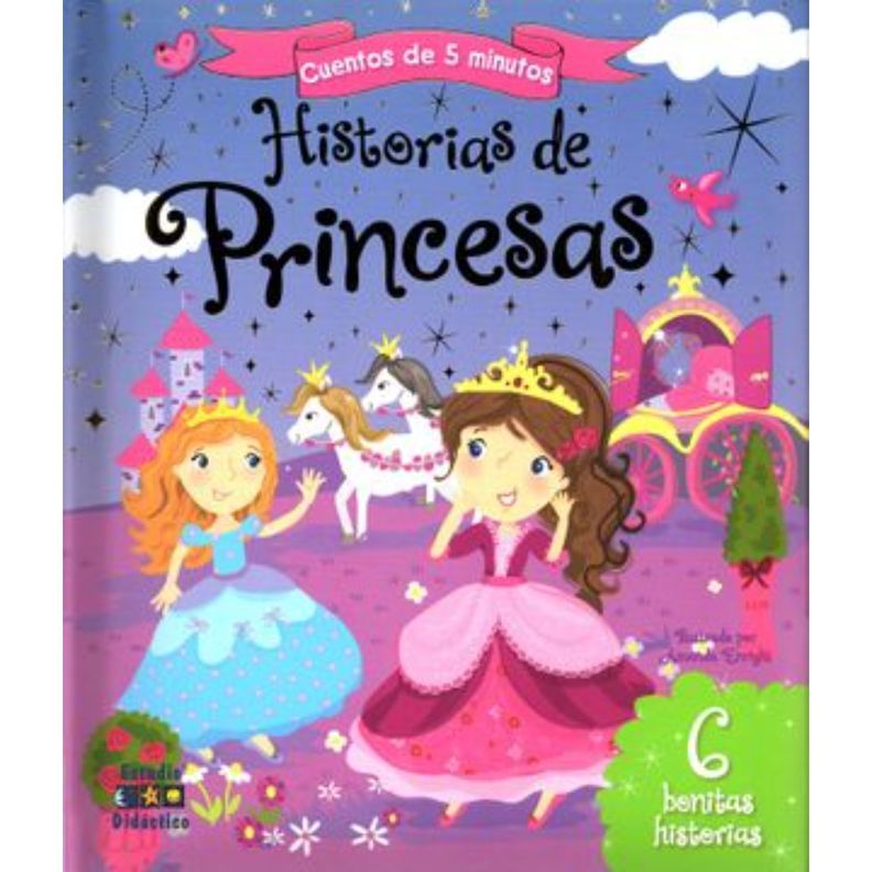 Historias De Princesas -Historias De 5 Minutos Blanco