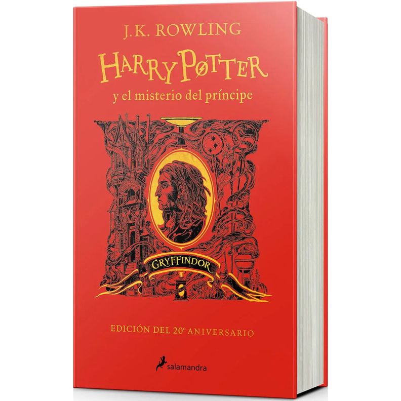 Harry Potter N° 6 Misterio del Principe (20aniv.Gryffindor Tapa Dura)-0