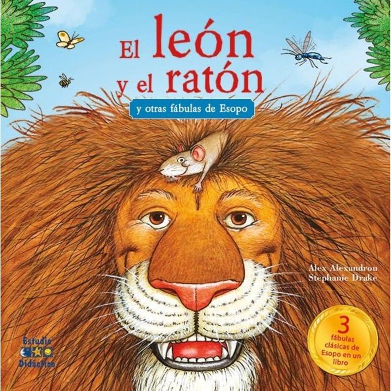 El Lebn Y El Raton Y Otras Fabulas De Esopo (Mini Libros) Blanco