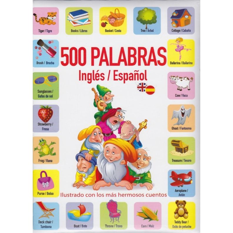 Diccionario Español - Inglés 500  Palabras-0
