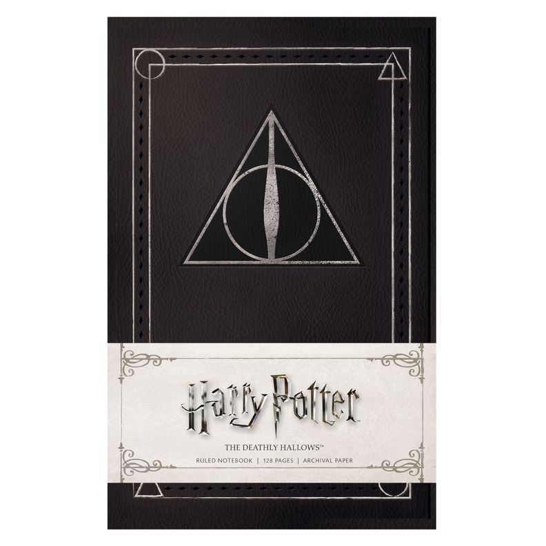 Libreta Harry Potter The Deathly Hallow Lujo Tapa Dura Bolsillo-0