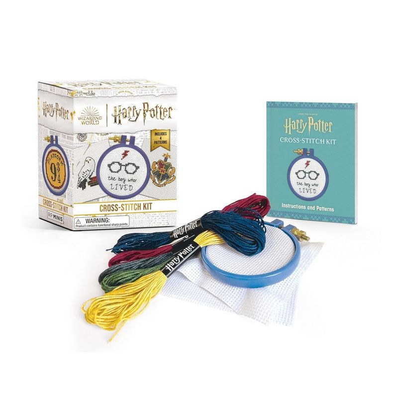 Figura Harry Potter Cross-Stitch Kit-0