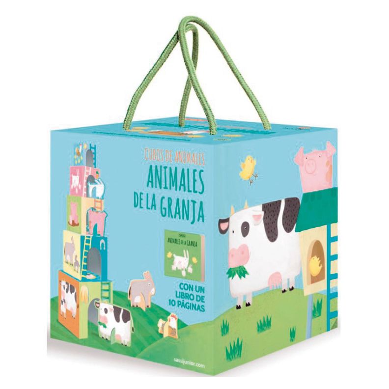Libro Mas Bloques Animales De Granja-0