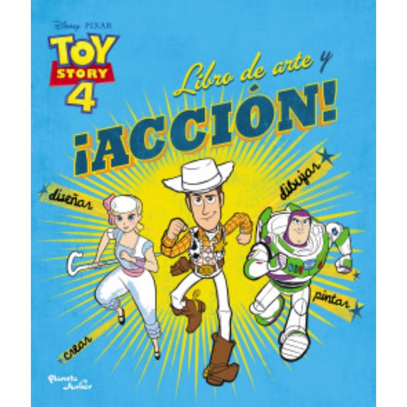 Toy Story 4. Libro De Arte Y ¡Acción!-0