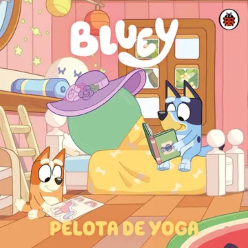 Bluey Pelota De Yoga Blanco