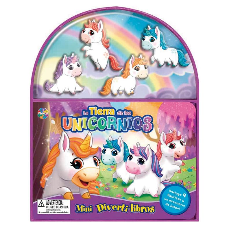 La Tierra De Los Unicornios Mini Diverti - Libros-0