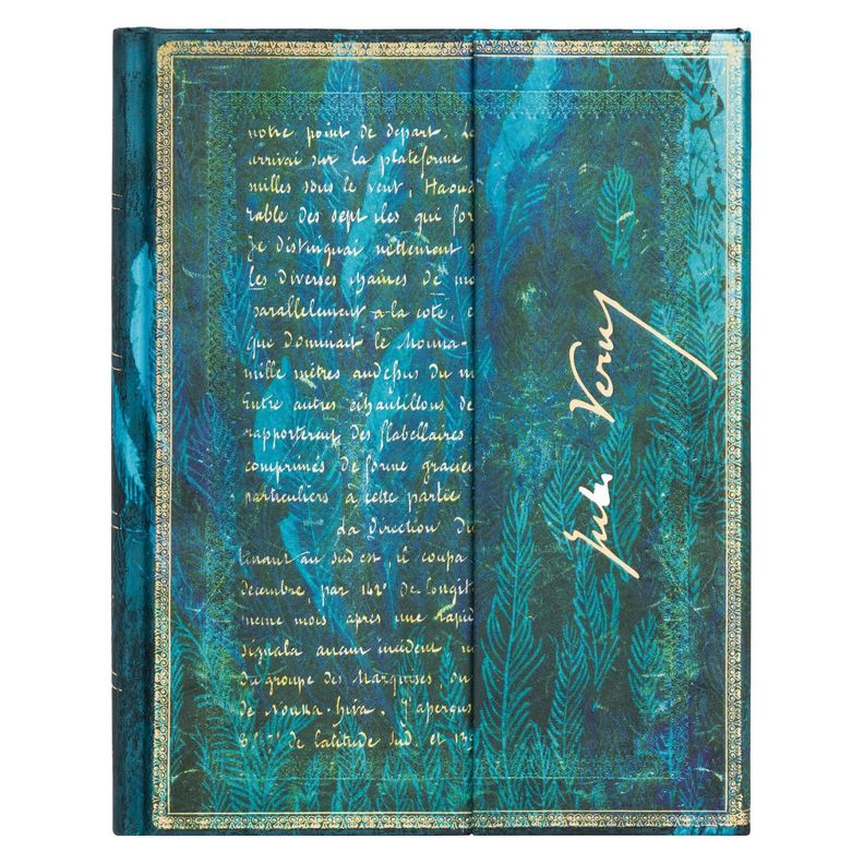 Libreta Verne, Twenty Thousand Leagues Ultra Tapa Dura Blanco