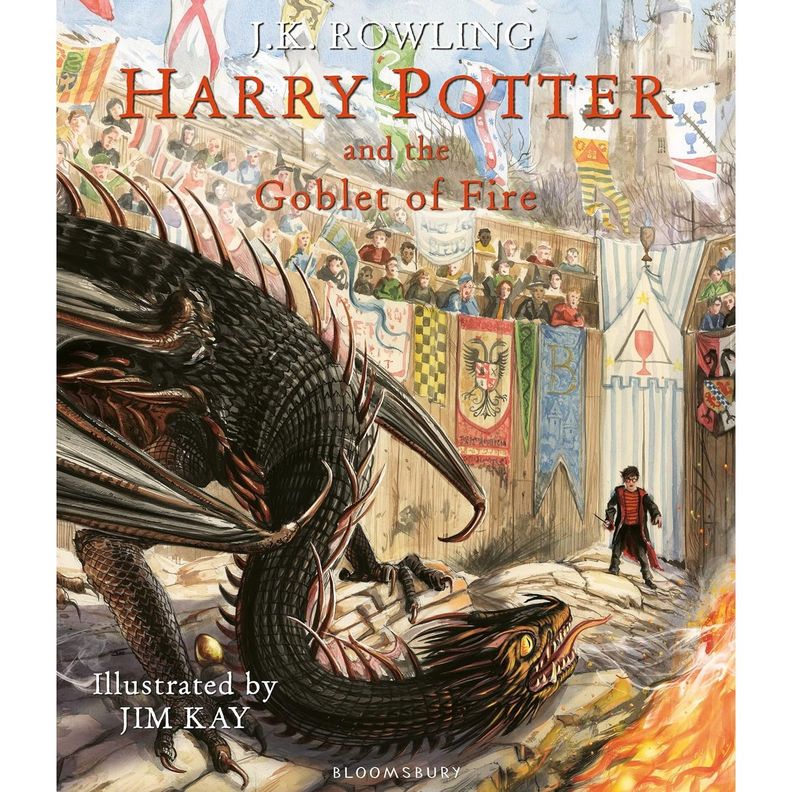 Harry Potter And The Goblet Of Fire: Illustrated Edition-0
