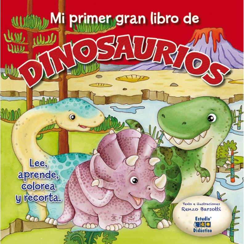 Mi Gran Libro De Dinosaurios Bebes - Mi Primer Libro De-0