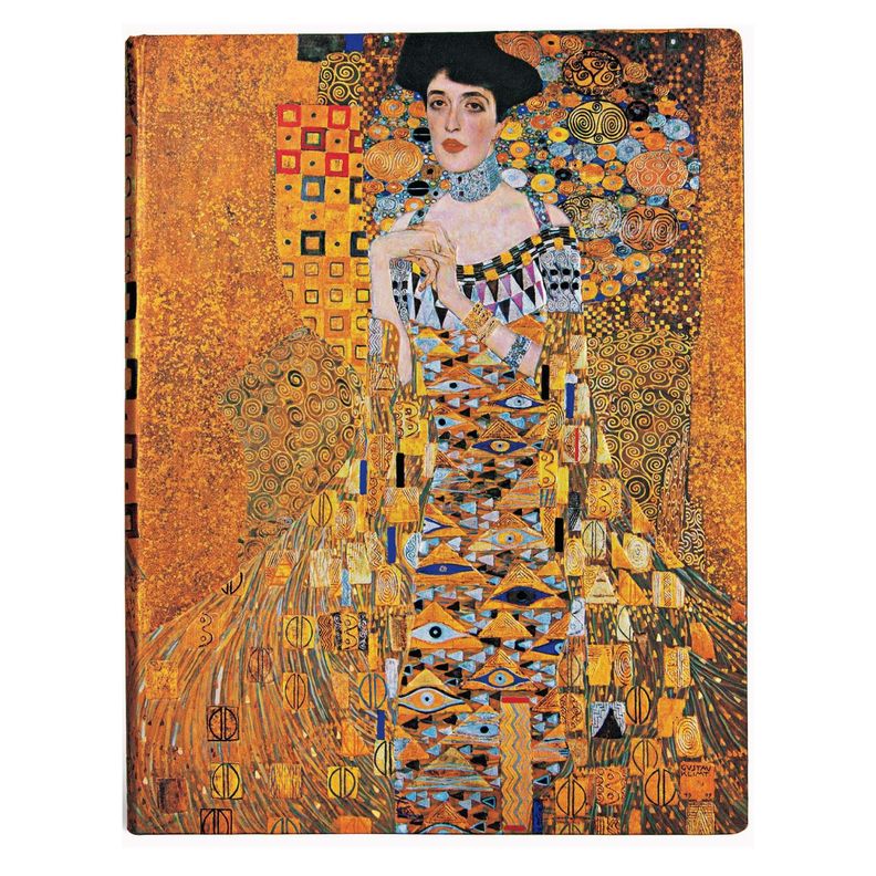 Libreta KlimtS 100Th Anniversary  Portrait Of Adele Ultra Tapa Dura Blanco