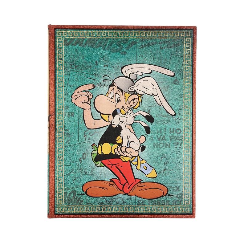 Libreta Aventuras De Asterix El Galo Ultra Lineas T. Dura Blanco