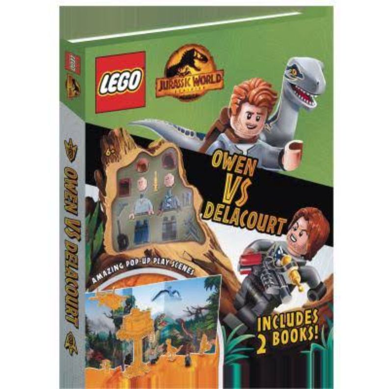Lego Landscape Jurassic World: Owen Vs. Delacourt-0