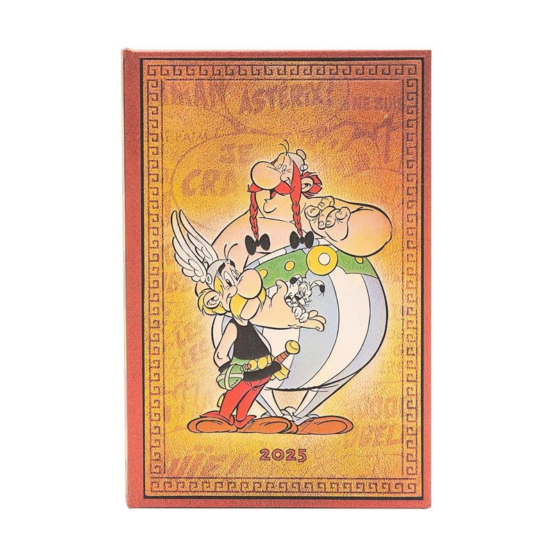 Agenda 2025 Asterix y Obelix Mini Vista Semana Tapa Dura-0