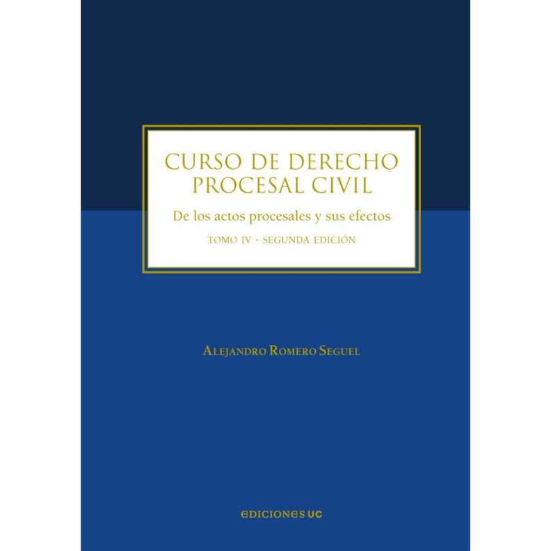 Curso De Derecho Procesal Civil Tomo Iv Blanco