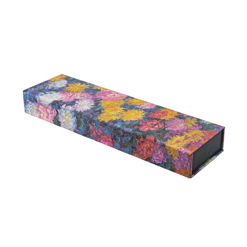 Caja Estuche Para Lapices Crisantemos De Monet-0
