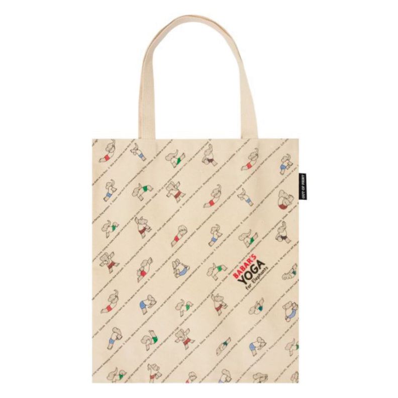 Bolso Babar'S Yoga For Elephants Blanco