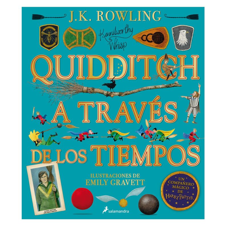 Quidditch A Traves De Los Tiempos ( Edicion Ilustrada ) Blanco