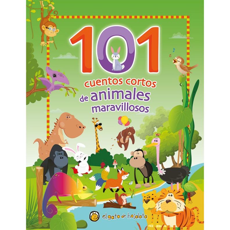 101 Cuentos Cortos De Animales Maravillosos Blanco