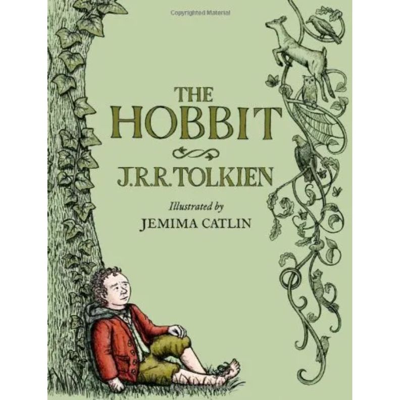The Hobbit Illustrated Tapa Dura (Ingles)-0