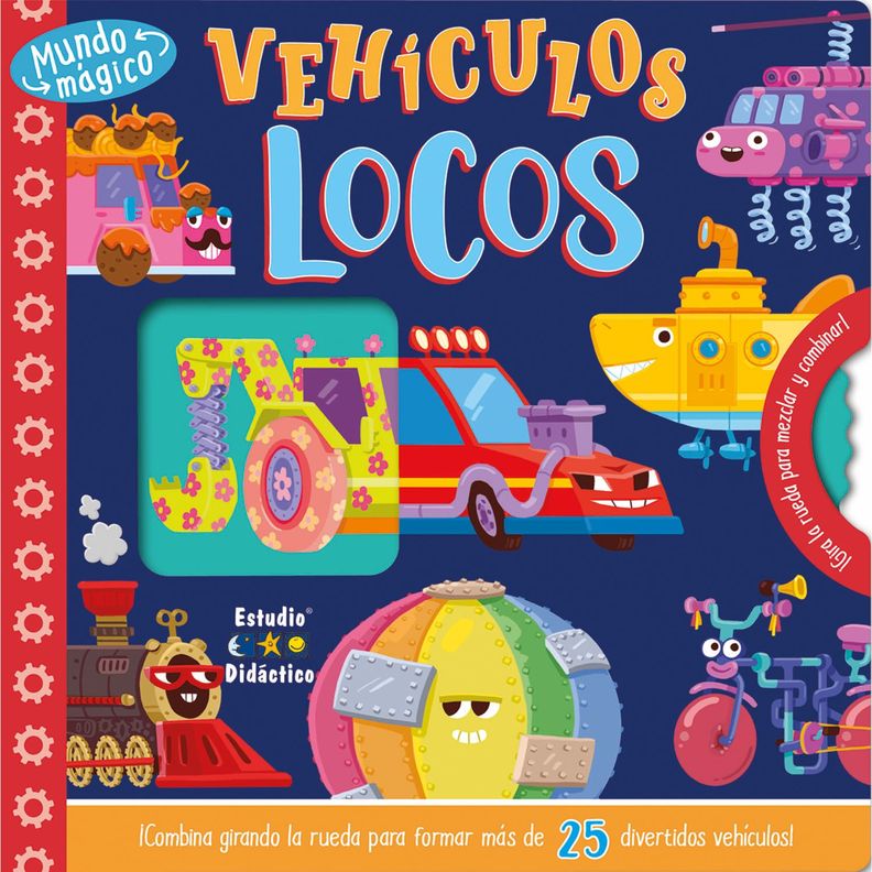Vehiculos Locos (Mundo Magico) Blanco