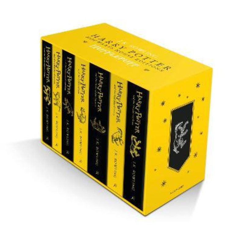 Harry Potter Hufflepuff House Editions Paperback Box Set-0